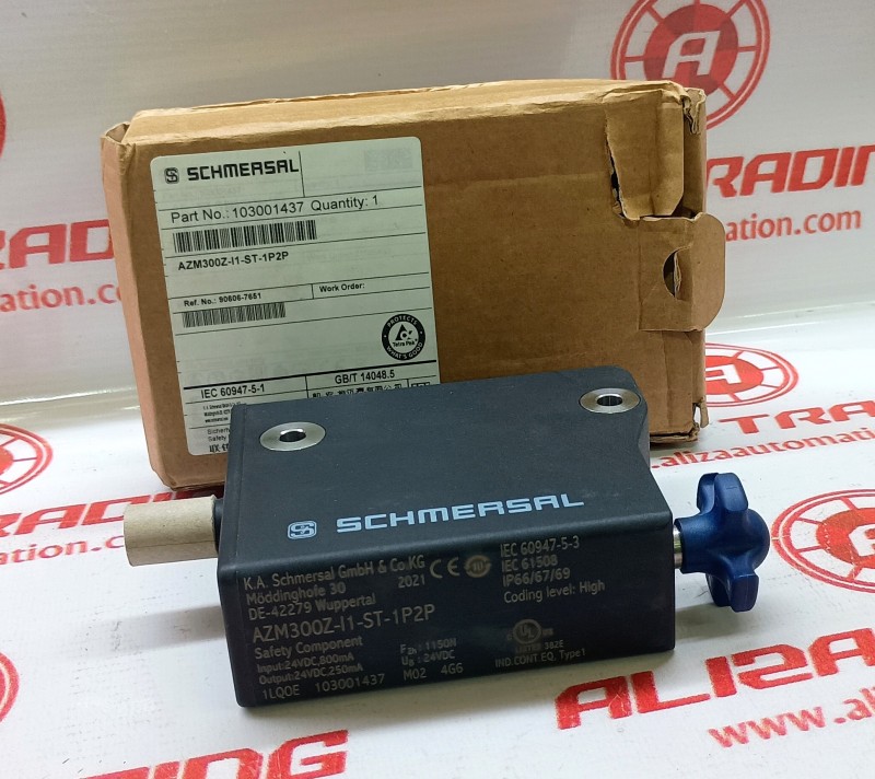 image-SCHMERSAL AZM300Z-I1-ST-1P2P SOLENOID SAFETY INTERLOCK SWITC.jpg